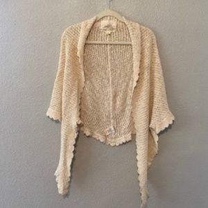 Knit shawl from Anthropologie
